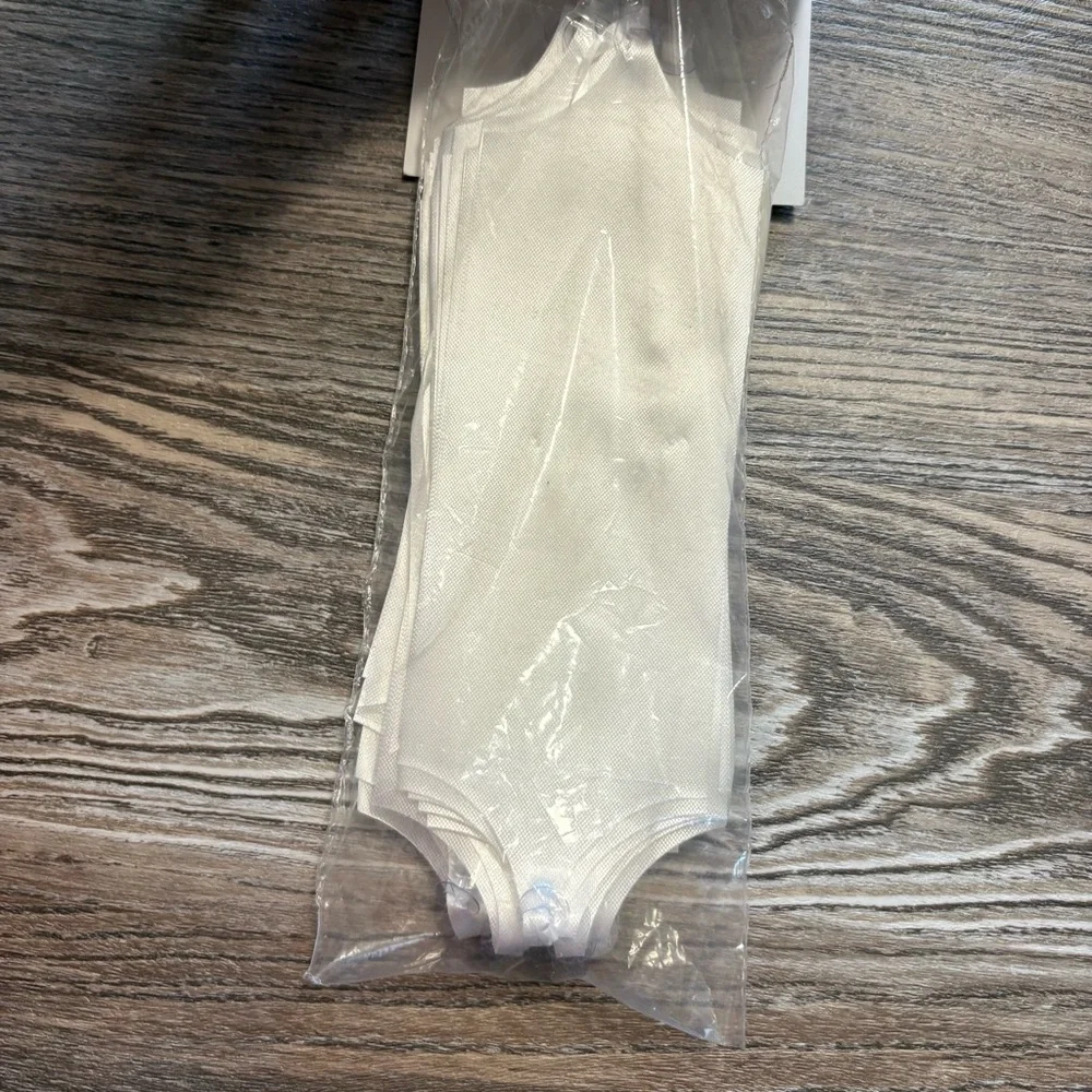 Save The Date White Satin Instant Bows 3 Packs of 3 NWT